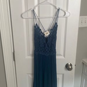 Turquoise Dress